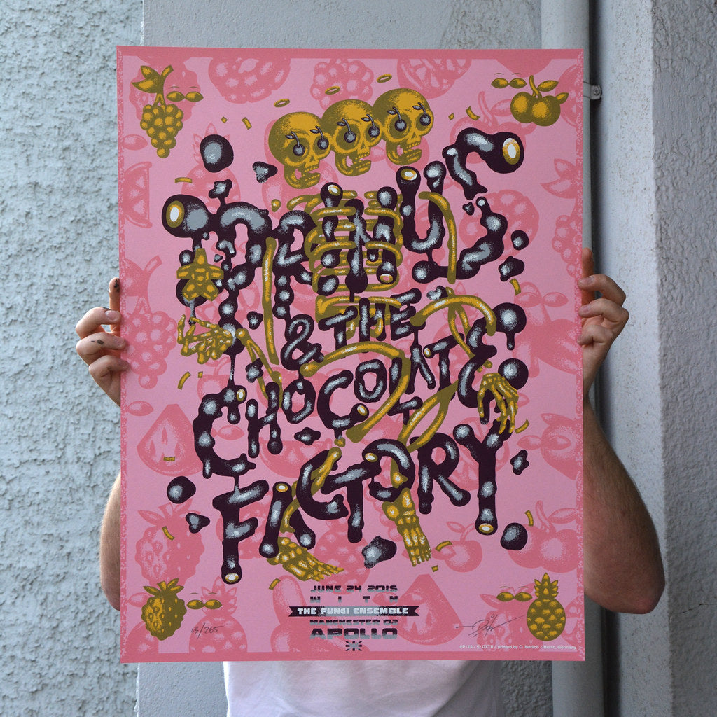 Primus and the Chocolate Factory - Wonka‘s lickable wallpaper