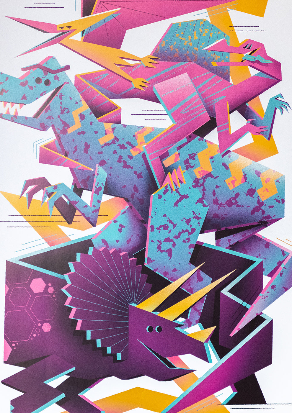 Dinos - Large Print