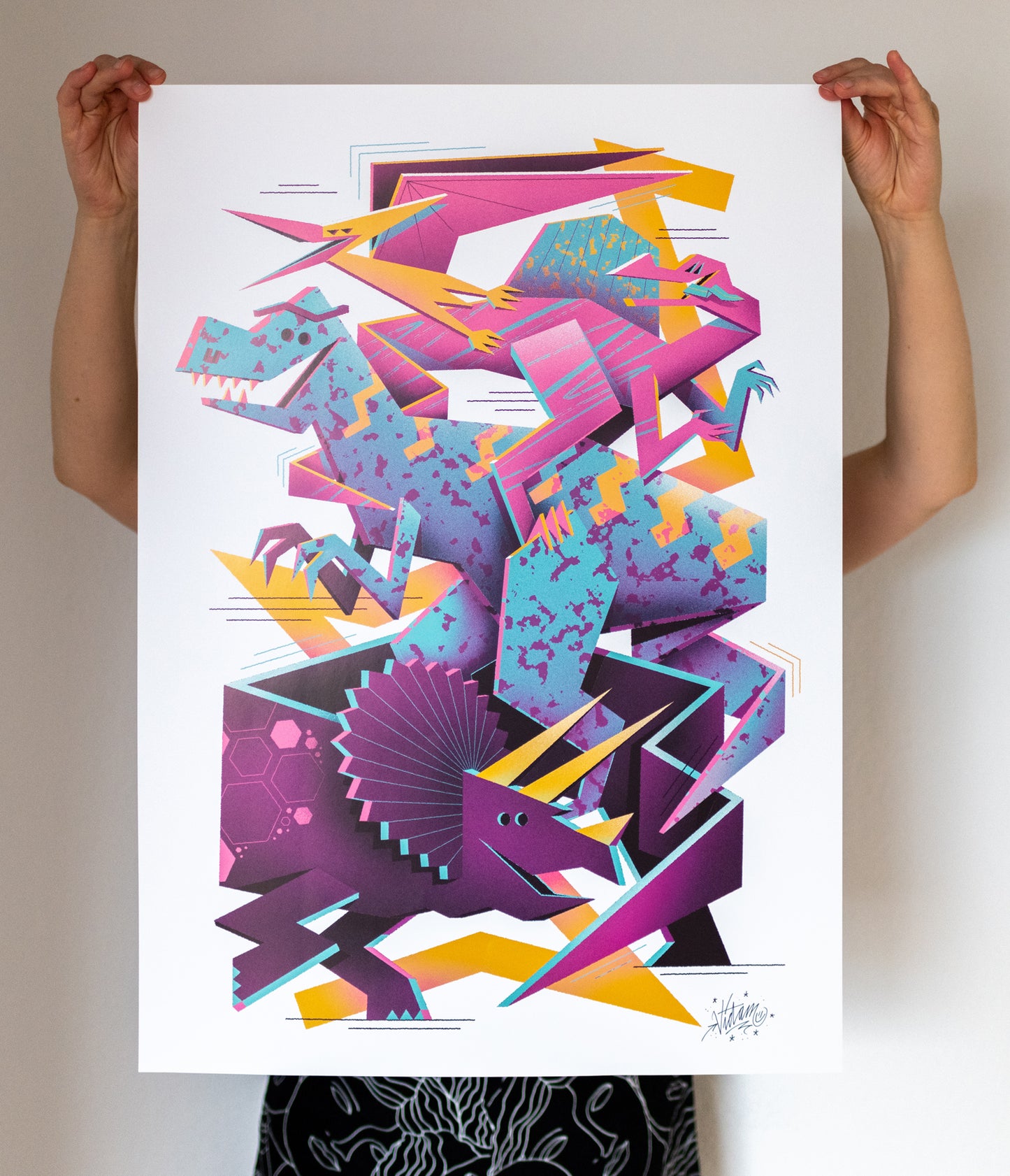 Dinos - Large Print