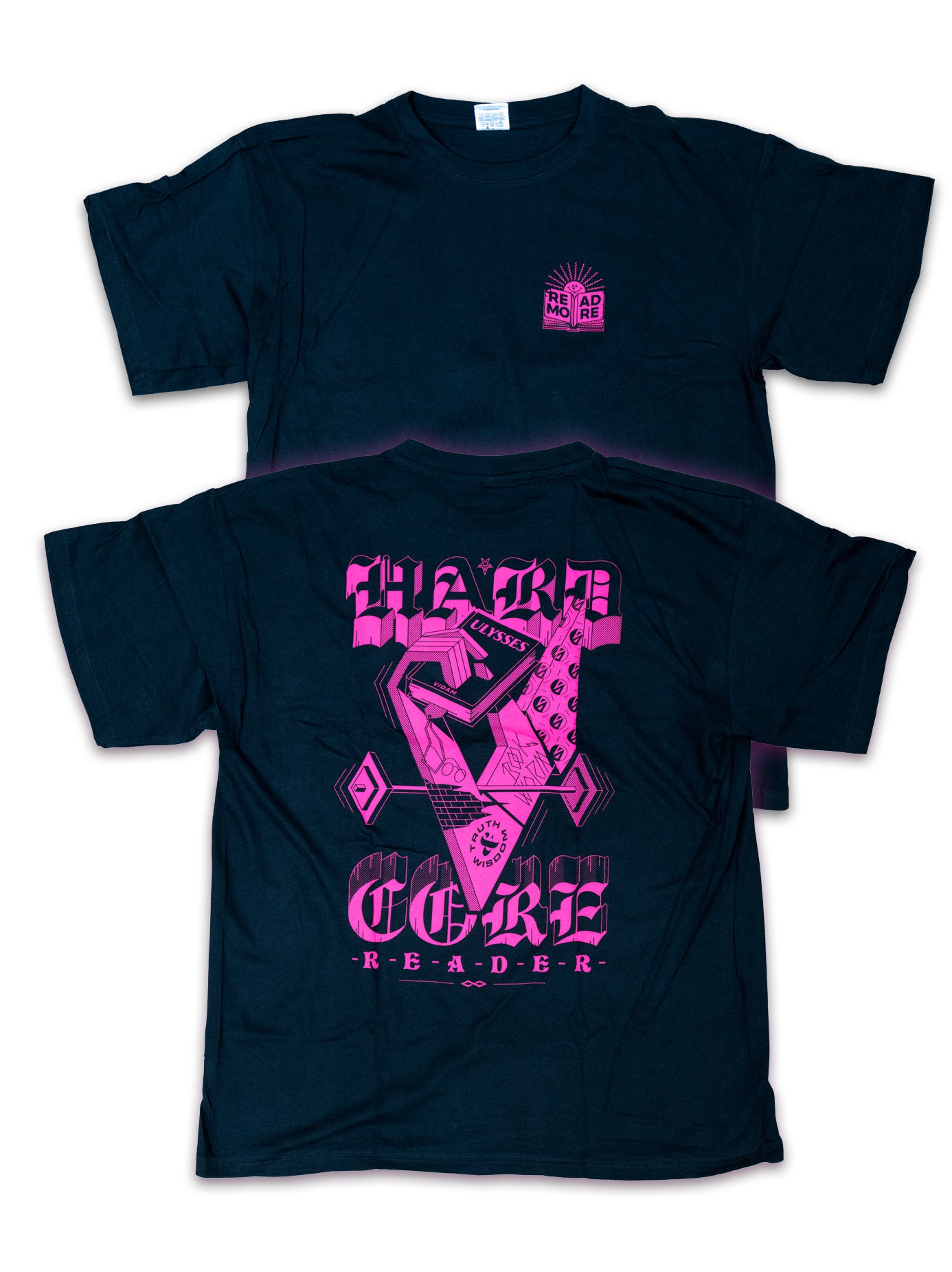 "Hardcore Reader" T-Shirt