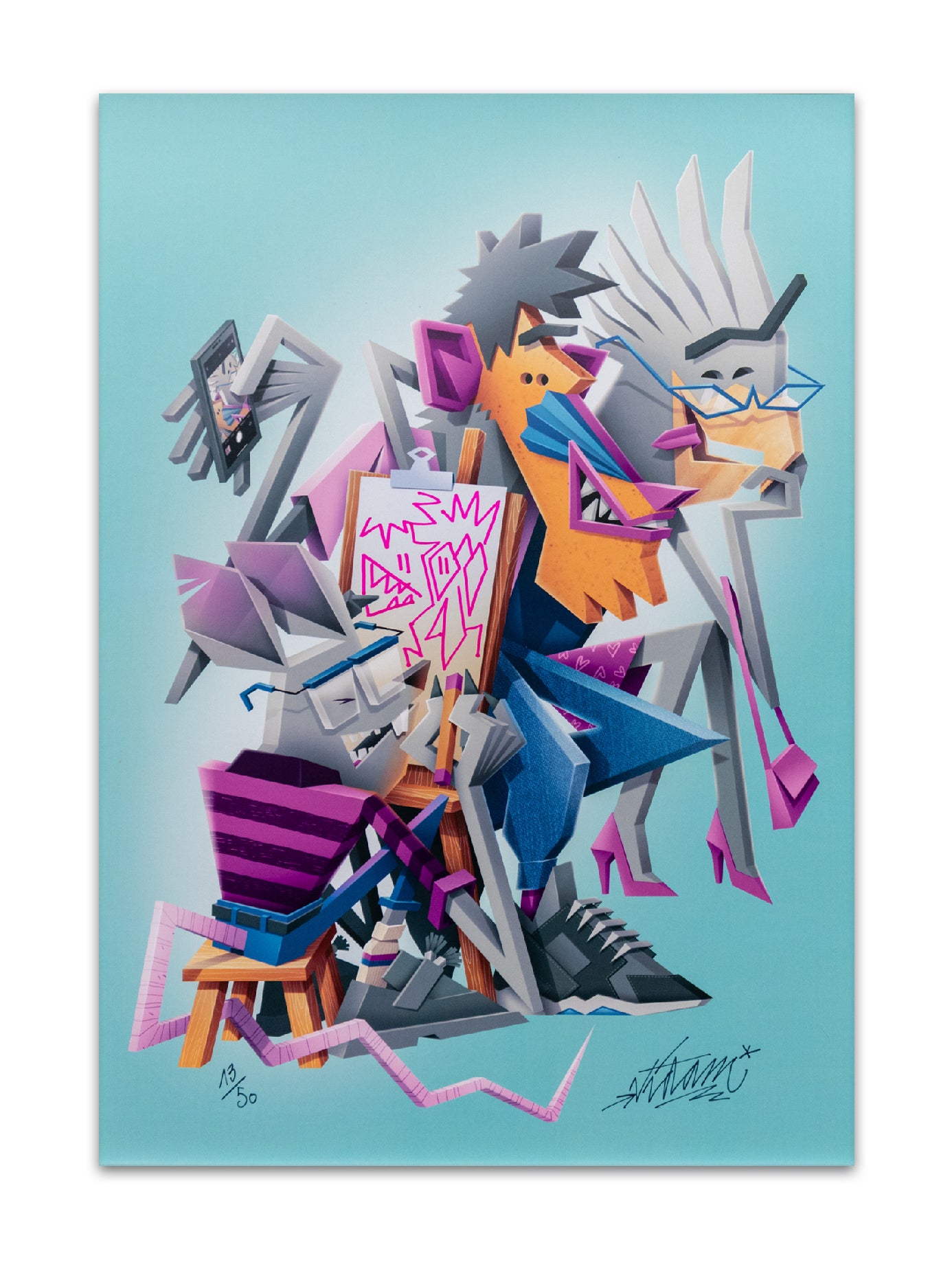 The Streetartist - Print