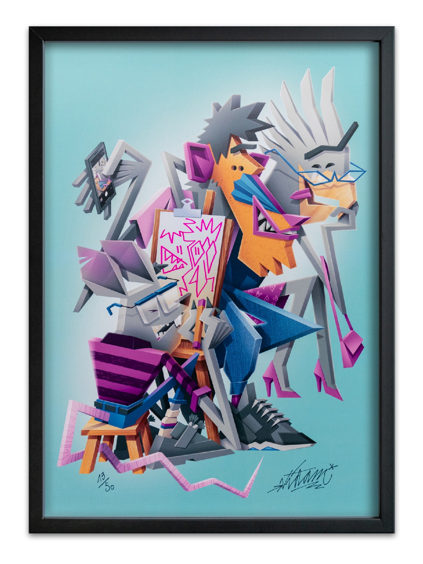 The Streetartist - Print