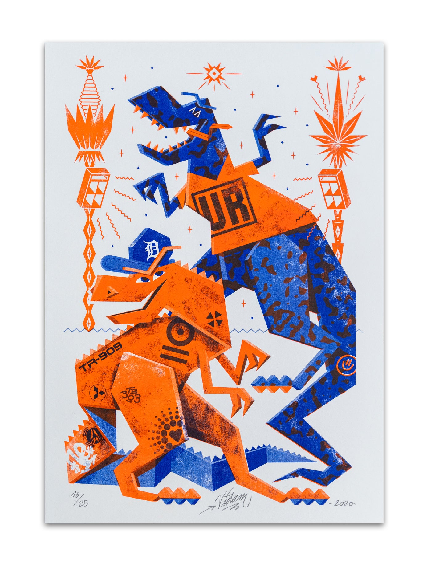 Tyrannosaurus Rave - Risoprint