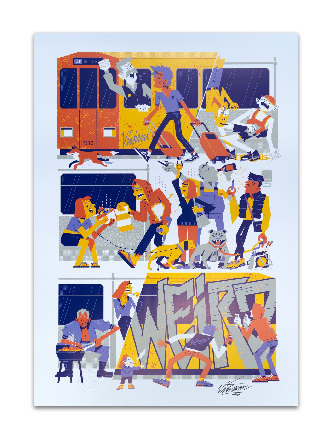 Weird Underground - Print