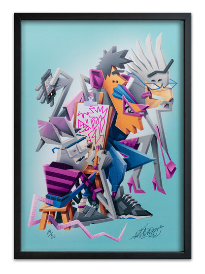 The Streetartist - Print
