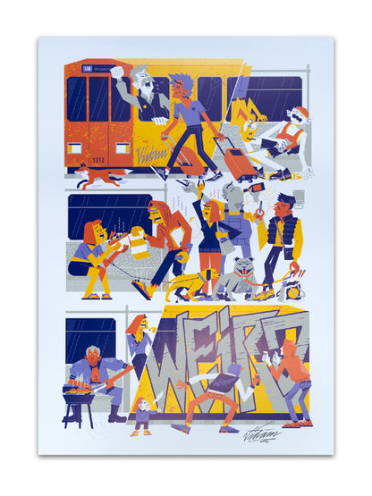 Weird Underground - Print